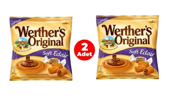 Werther's Original Soft Eclairs 100 g 2'li Paket - 2