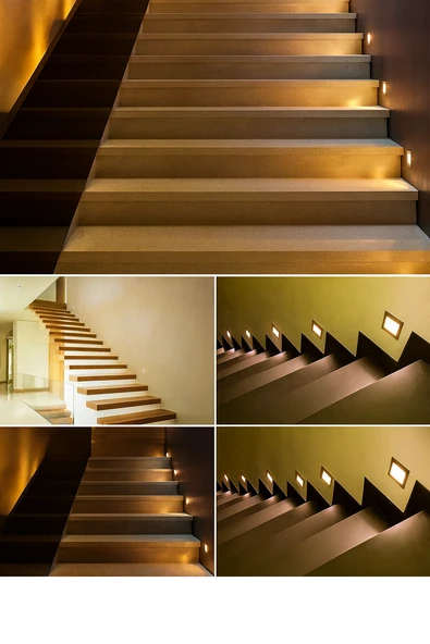 Cata CT-5183 1.5W Radar Sensörlü LED Duvar Aydınlatma Saten Kasa Beyaz Renk 6400K Soğuk Beyaz Işık - 4