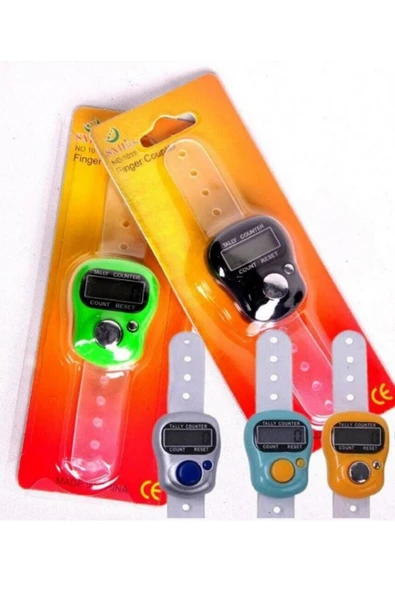 2 Adet Zikirmatik Sayaç Yüzük Tesbih Çekme Salavat Ve Zikir Sayacı - 2