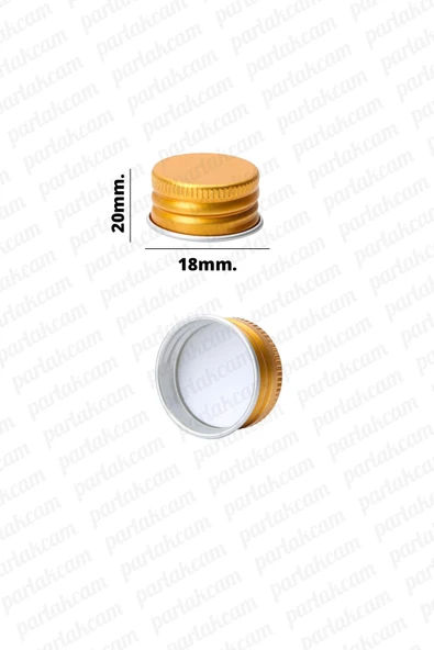 30ml Gold Kapaklı Şeffaf Cam Şişe Kolonya, Esans Sıvıları İçin Uygun Söz ve Nişan Hediyeliği 6 Adet - Resim 5