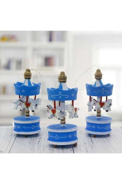 Toptan 6'lı Mavi Mini Atlı Karınca - 2