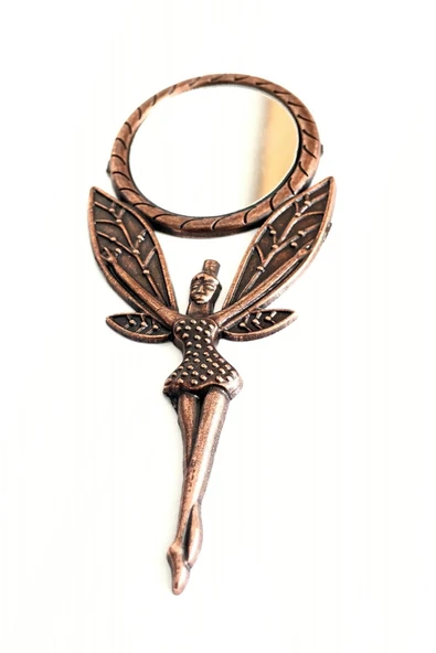 Çınar Mağaza 15 Adet Melek Ayna - Düğün Nikah Şekeri Hediyeliği Bronz Renk