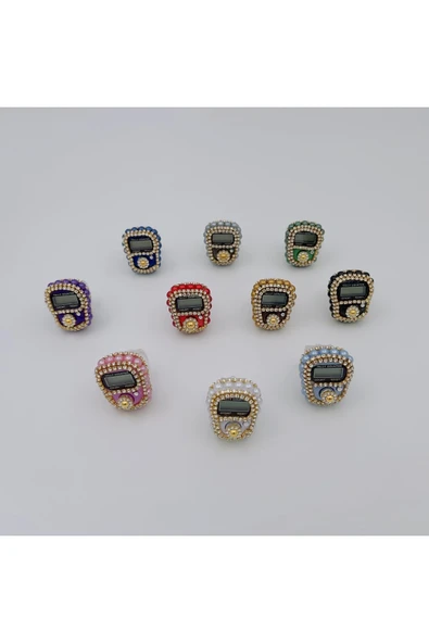 10 Adet Hediyelik Taşlı Zikirmatik (Dijital Tesbih - Tesbihmatik - Dijital Zikirmatik )