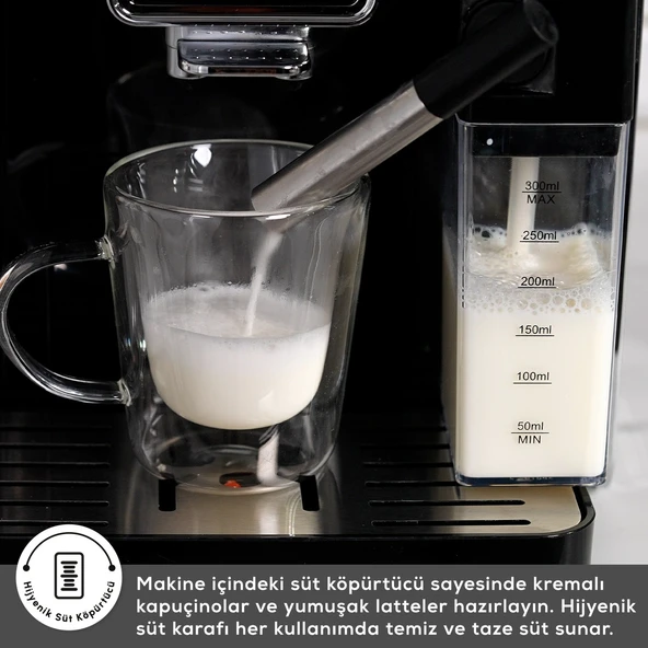 Karaca Coffeemaestro Tam Otomatik Espresso Makinesi - 6