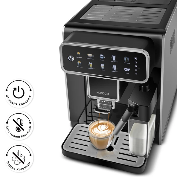 Karaca Coffeemaestro Tam Otomatik Espresso Makinesi - 10