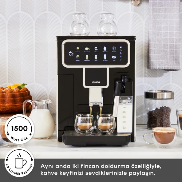 Karaca Coffeemaestro Tam Otomatik Espresso Makinesi - 9