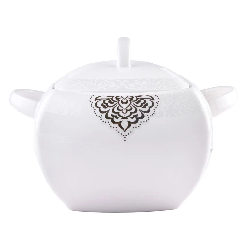 Emsan Fiore Fine Bone Kare 61 Parça 12 Kişilik Yemek Takımı - 9