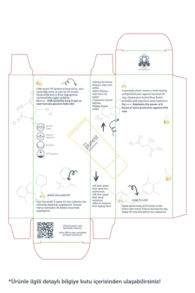 The Purest Solutions Yüksek Koruma ve Nemlendirici Etkili Güneş Koruyucu Krem SPF 50, 50 ml - 6