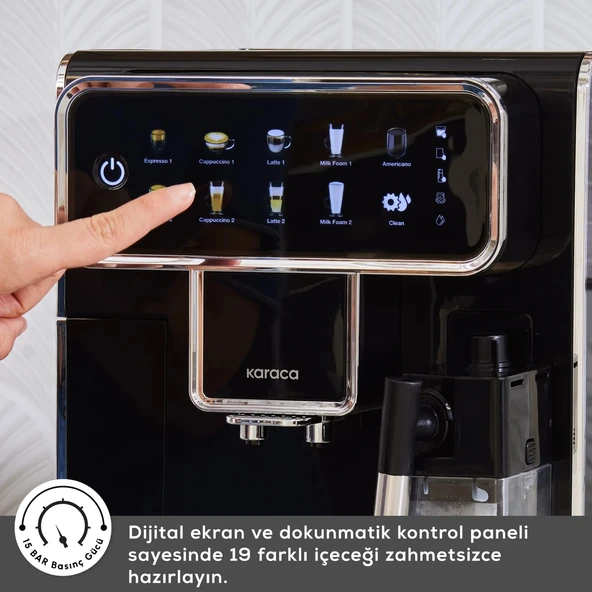 Karaca Coffeemaestro Tam Otomatik Espresso Makinesi - 8