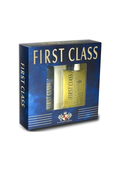 First Class Erkek Parfüm Seti EDT 100 ML + Sprey Deodorant 150 ML