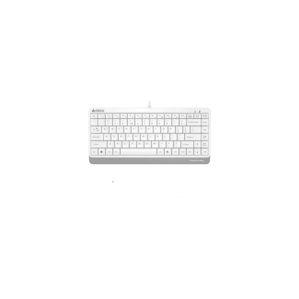A4Tech A4 Tech FK11 Q USB Kablolu Mini Klavye Beyaz Renk