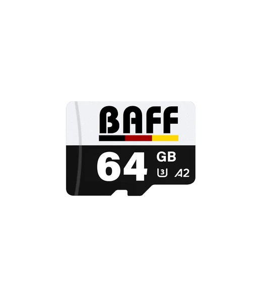 Baff 64GB Hafıza Kartı Video Kayıt Destekli UHS-I U3 A2 - 2