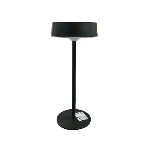 CATA CT-8450 Dubai Solar Şarjlı Led Masa Lambası siyah kasa 3 farklı renk ayarı ofis dekoratif