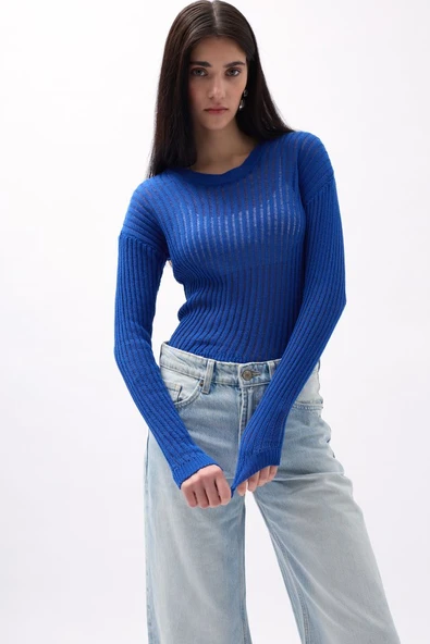 Fitilli Transparan Bluz - 4