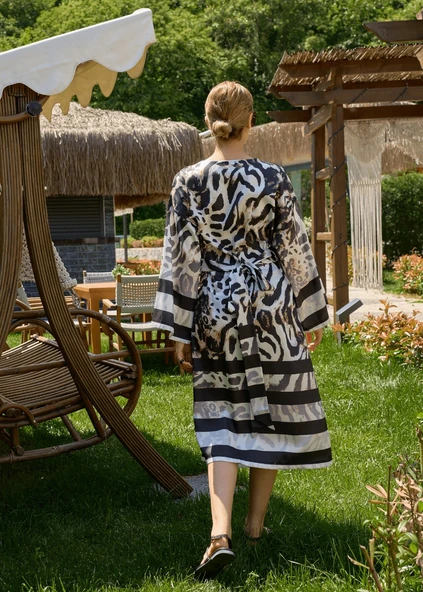 Modern Leopar Kimono - 7