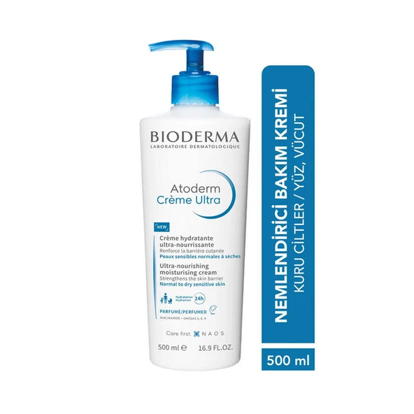 Bioderma Atoderm Intensive Balm Çok Kuru Atopi Eğilimli Cilt Nemlendirici Onarıcı Krem Yetişkin, Çocuk 500 ml