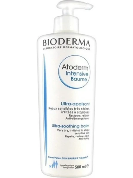 Bioderma Atoderm Intensive Balm Çok Kuru Atopi Eğilimli Cilt Nemlendirici Onarıcı Krem Yetişkin, Çocuk 500 ml