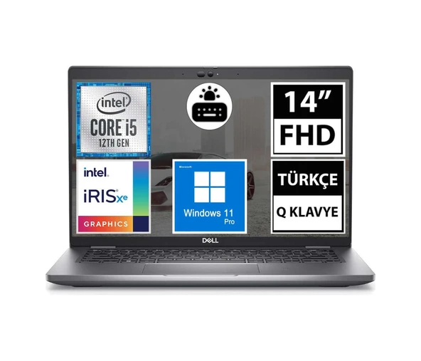 Dell Latitude 5430 N103L5430EMEA029A4 i5-1235U 32 GB 1 TB SSD 14" W11P FHD Dizüstü Bilgisayar ürün görseli 1