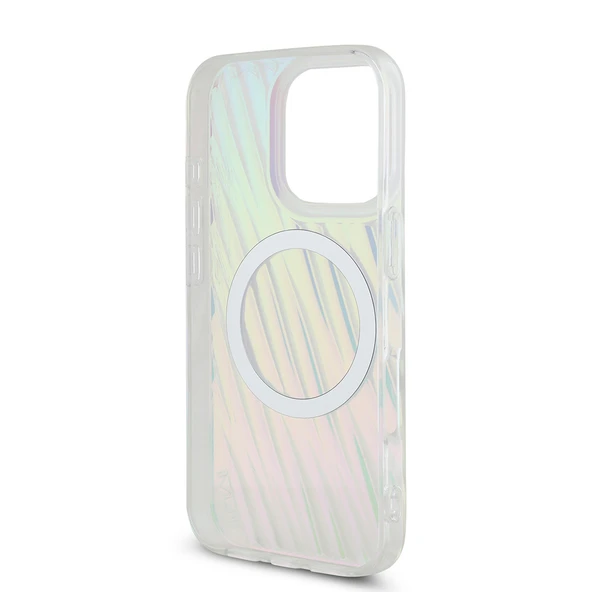 TUMI iPhone 16 Pro Max Kılıf TUMI Orjinal Lisanslı M-safe Şarj Özellikli Transparan Kapak - Resim 11