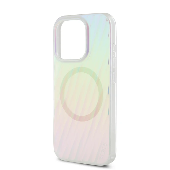 TUMI iPhone 16 Pro Max Kılıf TUMI Orjinal Lisanslı M-safe Şarj Özellikli Transparan Kapak - Resim 7