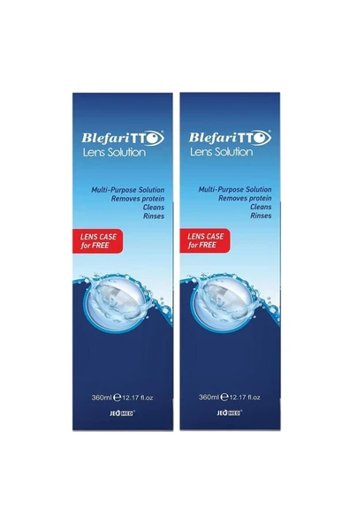 Blefaritto Lens Solüsyon 360 ml + 360 ml Avantaj Paket