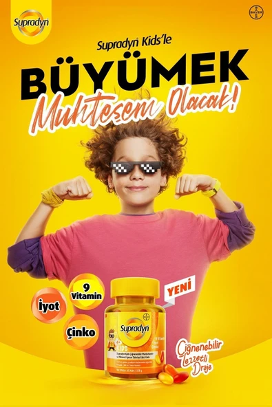 Supradyn Kids 60 Tablet 3 Adet - 3