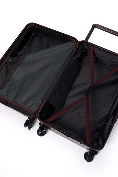 Elatae Vouge Exclusive Kabin Boy Ultra Strong Valiz Mor V10737 - Resim 3