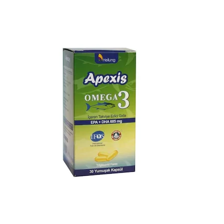 Apexis Omega-3 30 Kapsül