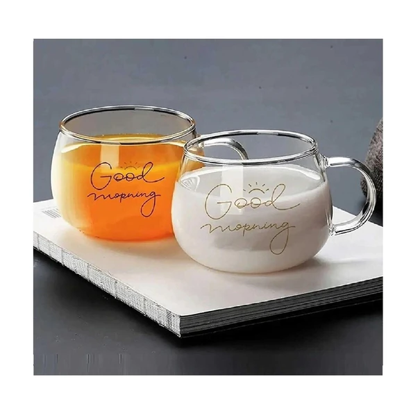 Perotti Kupa Cam Costa Morning 400 Ml 2 Li 7108