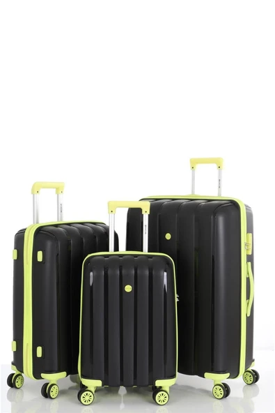 MÇS 305 POLİPROPİLEN KIRILMAZ 3 LÜ VALİZ SETİ - 8