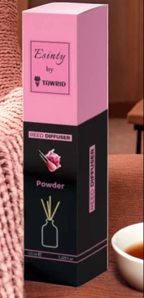 çubuklu oda kokusu 50 ml - powder(pudra)kokusu - 2