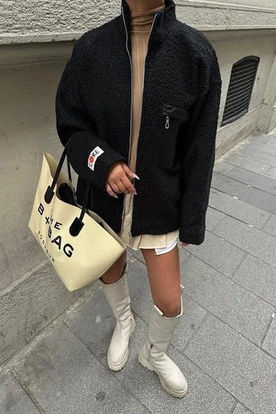 Katerina Suni Kürk Ceket 6110-08 - 2