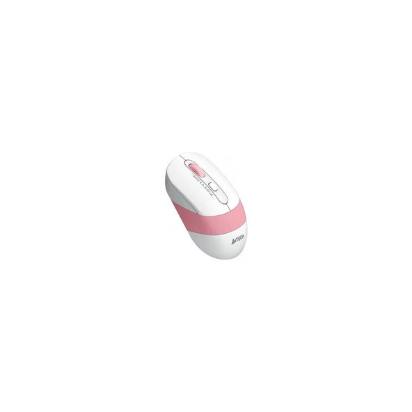 A4Tech FG10 Nano Alıcı Kablosuz Optik 2000DPI Enerji Korumalı Mouse - Beyaz/Pembe - 2