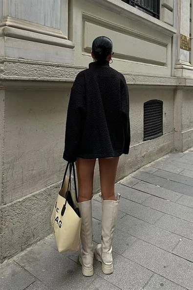 Katerina Suni Kürk Ceket 6110-08 - 5
