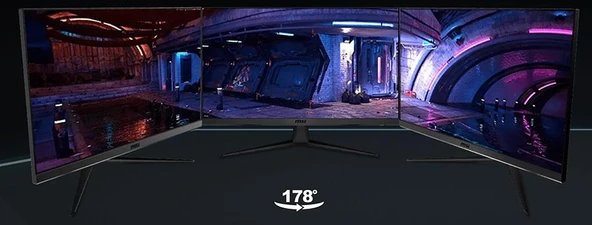 MSI 27" G2712F 1920x1080 (FHD) 16:9 FLAT ULTRA RAPID IPS 180HZ 1MS ADAPTIVE-SYNC GAMING MONITOR - Resim 11
