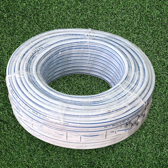Bahçe Hortumu 15 Metre Çeşme Su Sulama Hortum Araç Araba Yıkama 12.5 mm 1/2" Turkuaz Renk - 4
