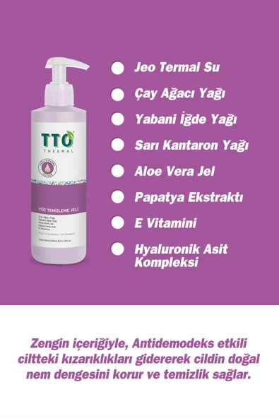 Tto Yüz Temizleme Jeli 150 Ml 2 Adet (çay Ağacı Yağı / Tea Tree Oıl) - 3