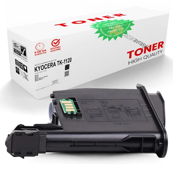 Kyocera TK-1120 Muadil Toner /WB/FS1060/FS1125/FS1025 - 1