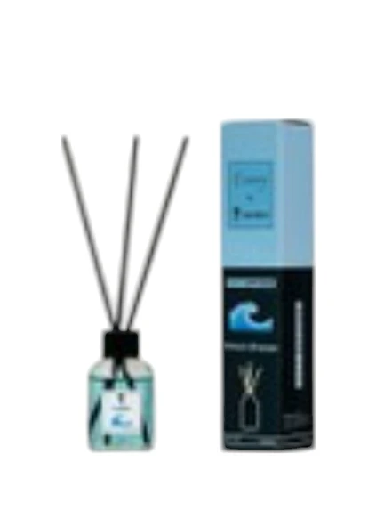 Yuvarlak Bambu çubuklu oda kokusu 50 ml ocean Breeze (okyanus)kokusu - Resim 6