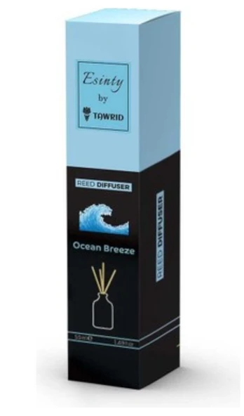 Yuvarlak Bambu çubuklu oda kokusu 50 ml ocean Breeze (okyanus)kokusu - Resim 5