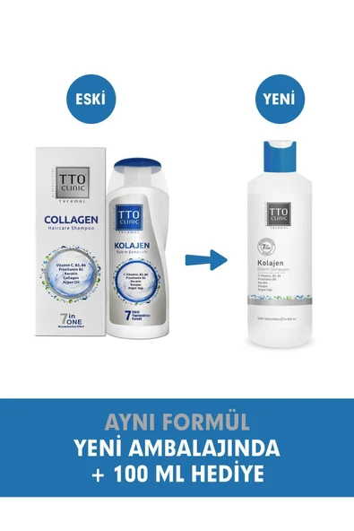 Tto Clınıc Kolajen Bakım Ve Hacim Şampuanı 400 ml (ÇAY AĞACI YAĞI / TEA TREE OIL) - 2