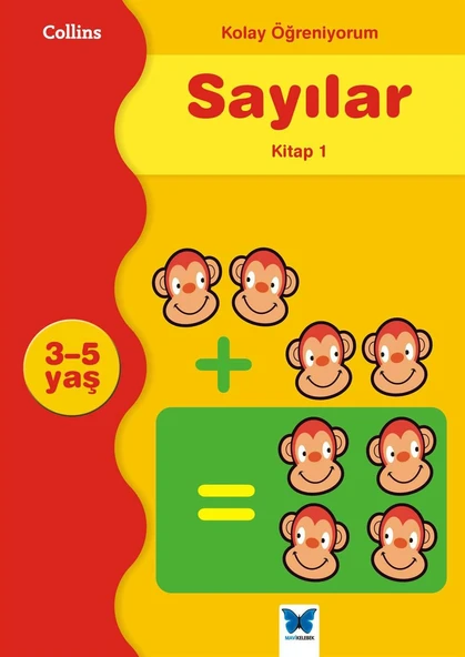 Collins - Sayılar 1 Yaş 3-5 - Carol Medcalf