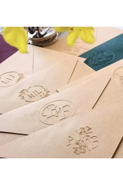 Soğuk Mühür Kabartma Damga Çelik Baskı Presi Lastik Sap Champagne - 4