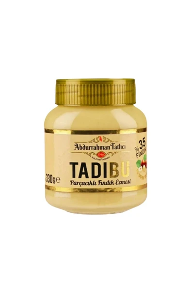 Abdurrahman Tatlıcı Tadıbu 330 gr & Parçacıklı Fındık Ezmesi 330 gr & Nutty More %33 Fındık Parçacıklı Kakaolu Fındık Ezmesi 200 gr - 8