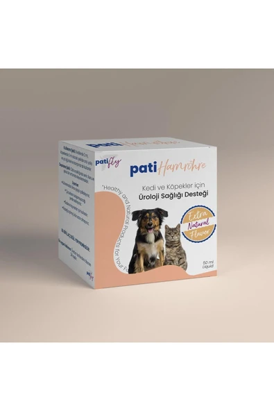 Patifly Handröhre Kedi Ve Köpekler İçin İdrar Yolları Destek Ürünü Liqit 50 ml - 5
