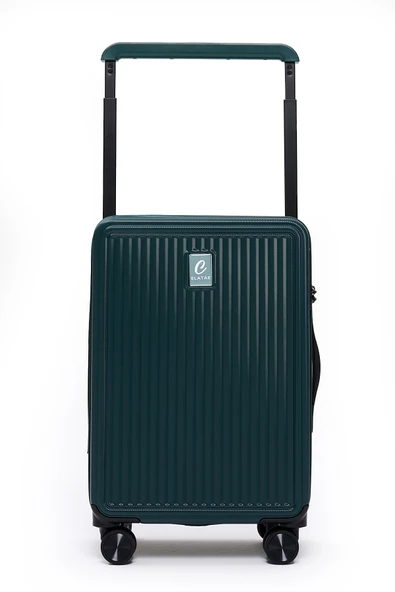 Elatae Vouge Exclusive Ultra Strong 2'li Valiz Seti Orta Boy - Kabin Boy Petrol V10737 - 5