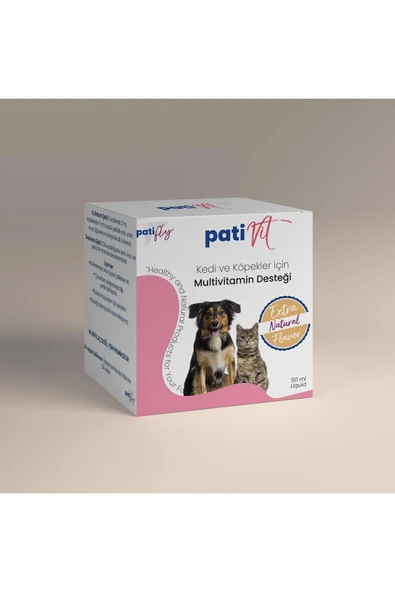 Patifly Kedi Ve Köpekler İçin Multivitamin Liqit 50 ml - 6