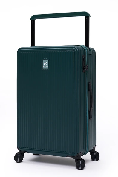 Elatae Vouge Exclusive Ultra Strong 2'li Valiz Seti Orta Boy - Kabin Boy Petrol V10737 - 2