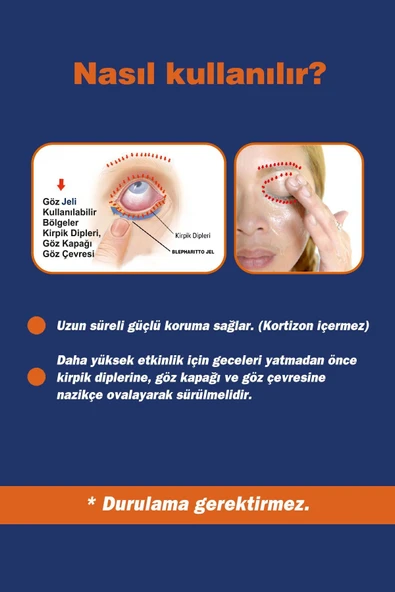 BLEPHARI-TTO GÖZ ÇEVRESİ BAKIM JELİ 20ML - 3