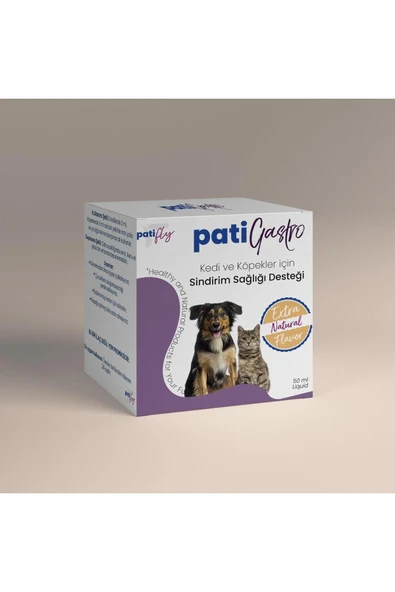 Patifly Gastro Kedi Ve Köpekler İçin Kabız Ve İshal Desteği Liqit 50 ml - 5